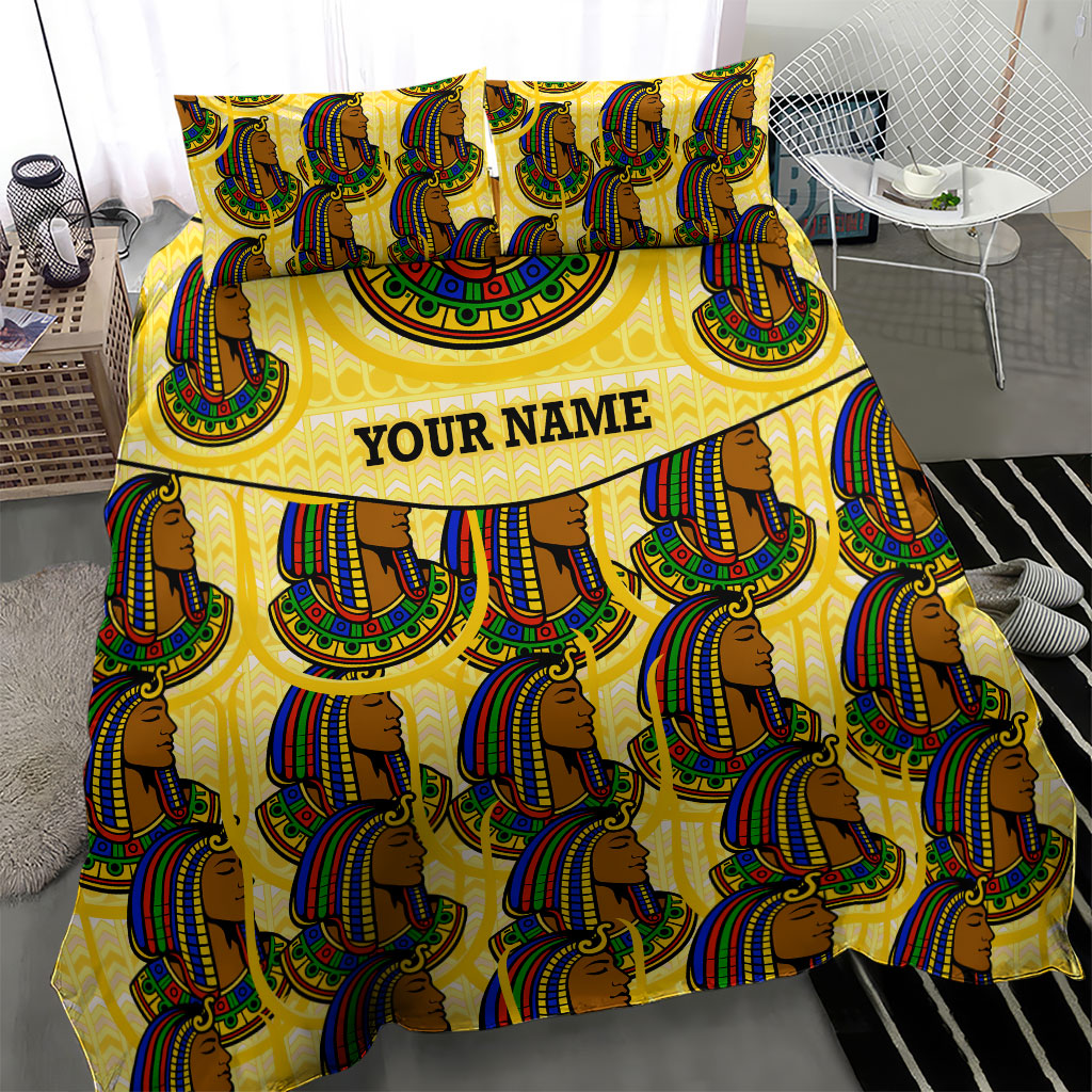 Personalized Daughters Of Isis Bedding Set Ancient Egyptian Goddess Pharaoh