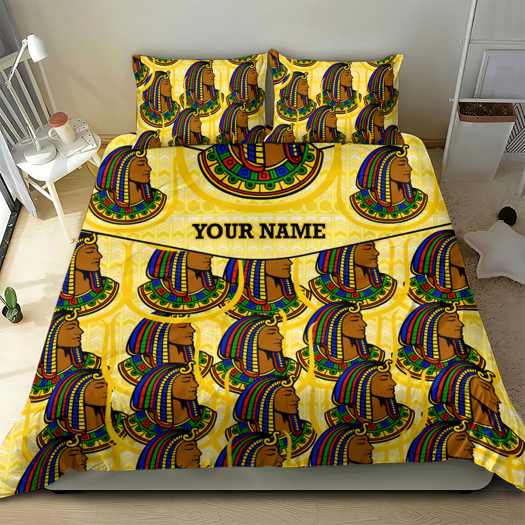 Personalized Daughters Of Isis Bedding Set Ancient Egyptian Goddess Pharaoh
