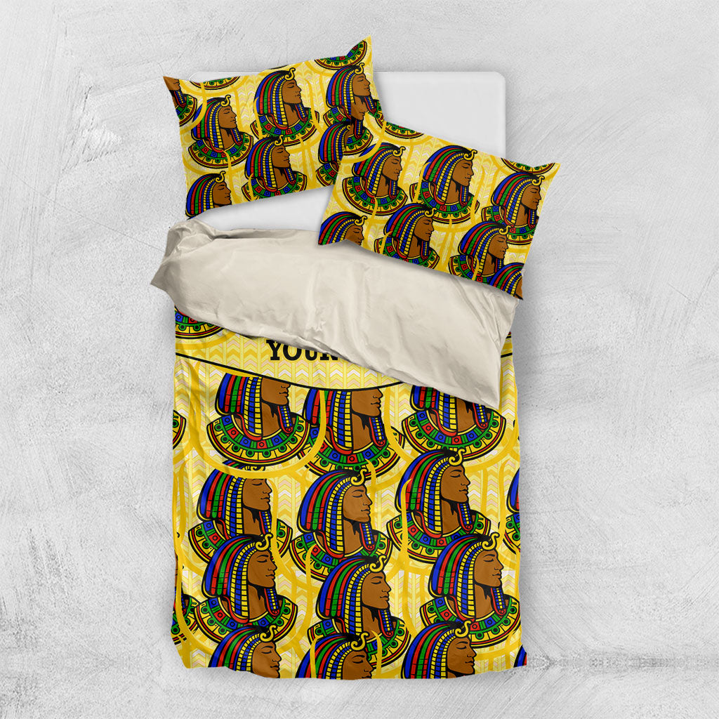 Personalized Daughters Of Isis Bedding Set Ancient Egyptian Goddess Pharaoh