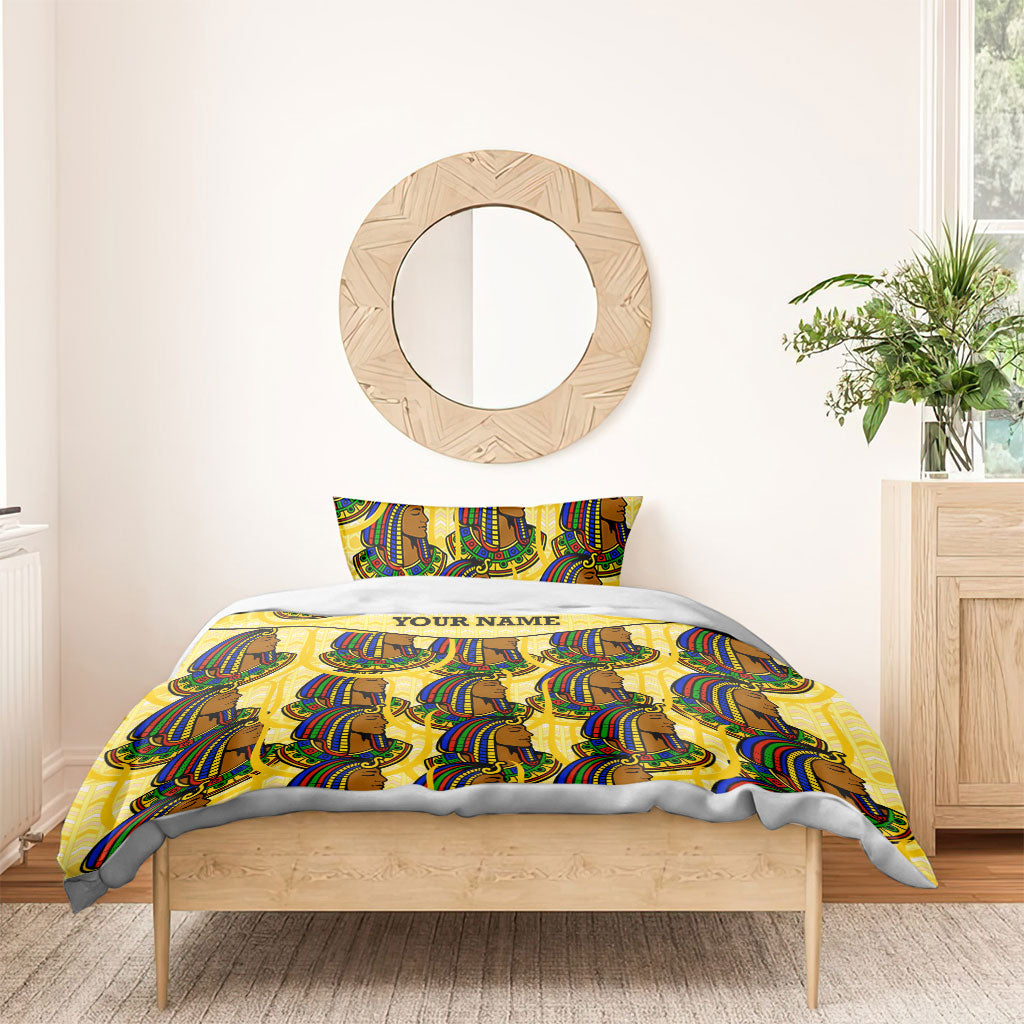 Personalized Daughters Of Isis Bedding Set Ancient Egyptian Goddess Pharaoh