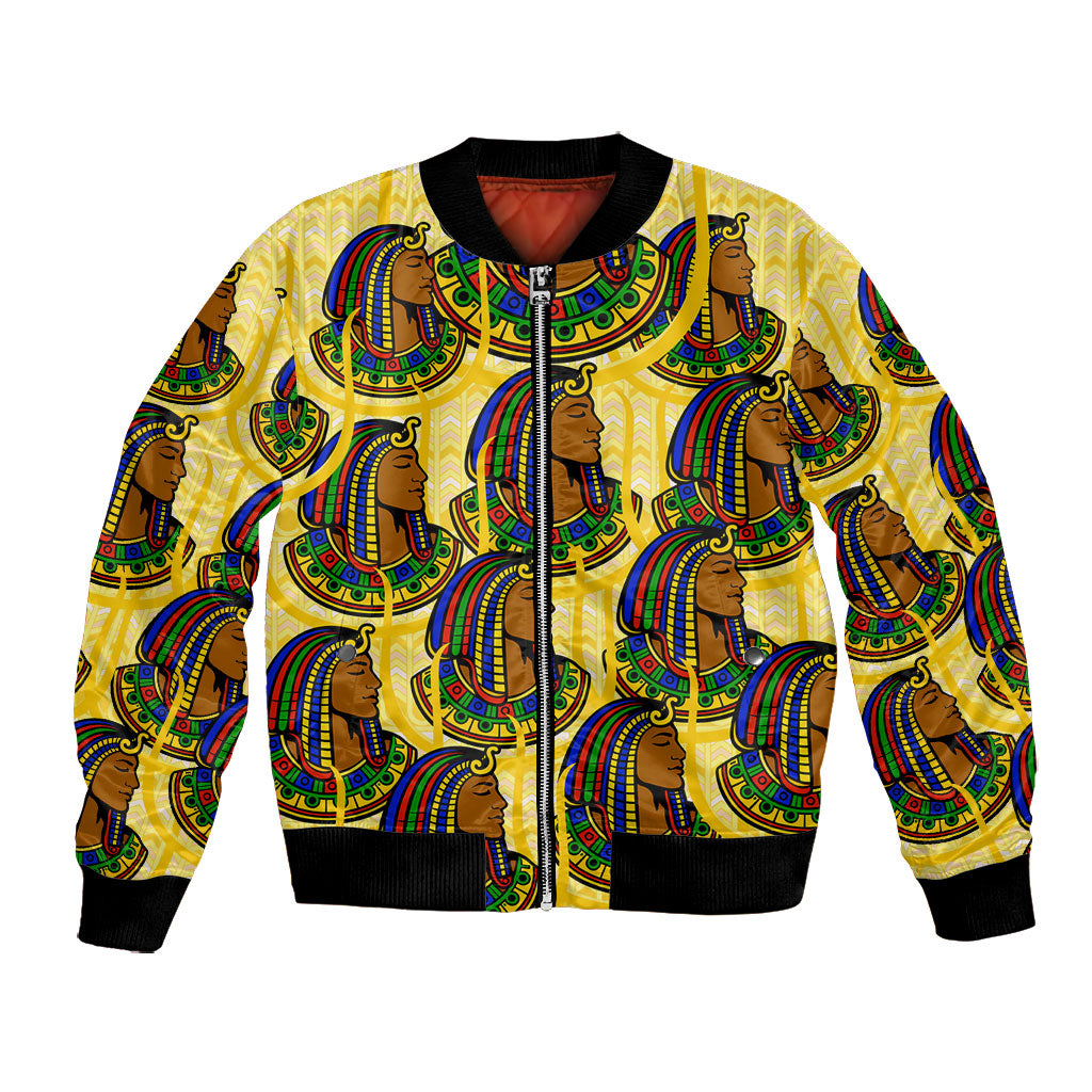 Personalized Daughters Of Isis Bomber Jacket Ancient Egyptian Goddess Pharaoh