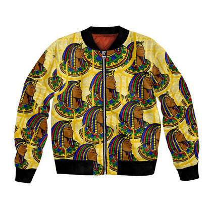 Personalized Daughters Of Isis Bomber Jacket Ancient Egyptian Goddess Pharaoh