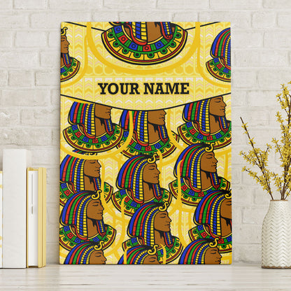 Personalized Daughters Of Isis Canvas Wall Art Ancient Egyptian Goddess Pharaoh