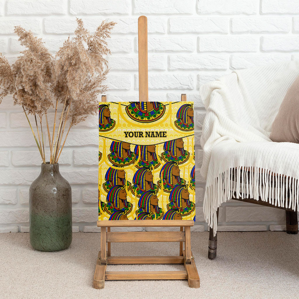 Personalized Daughters Of Isis Canvas Wall Art Ancient Egyptian Goddess Pharaoh