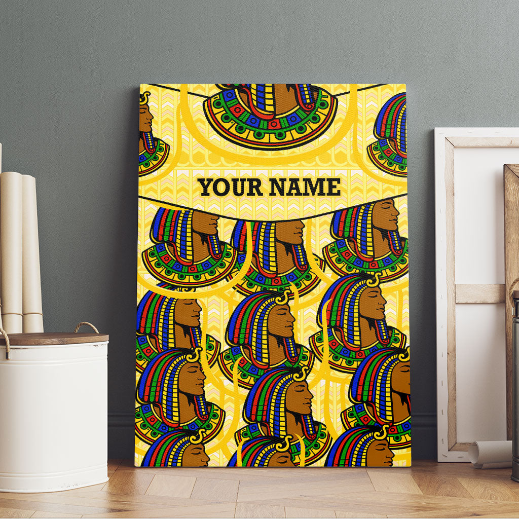 Personalized Daughters Of Isis Canvas Wall Art Ancient Egyptian Goddess Pharaoh