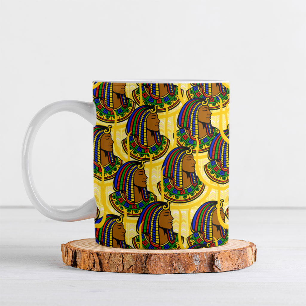 Personalized Daughters Of Isis Ceramic Mug Ancient Egyptian Goddess Pharaoh