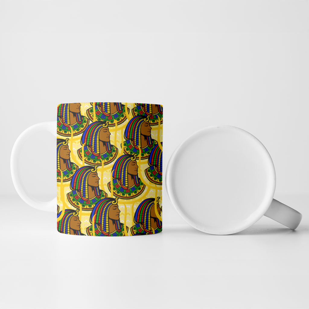 Personalized Daughters Of Isis Ceramic Mug Ancient Egyptian Goddess Pharaoh