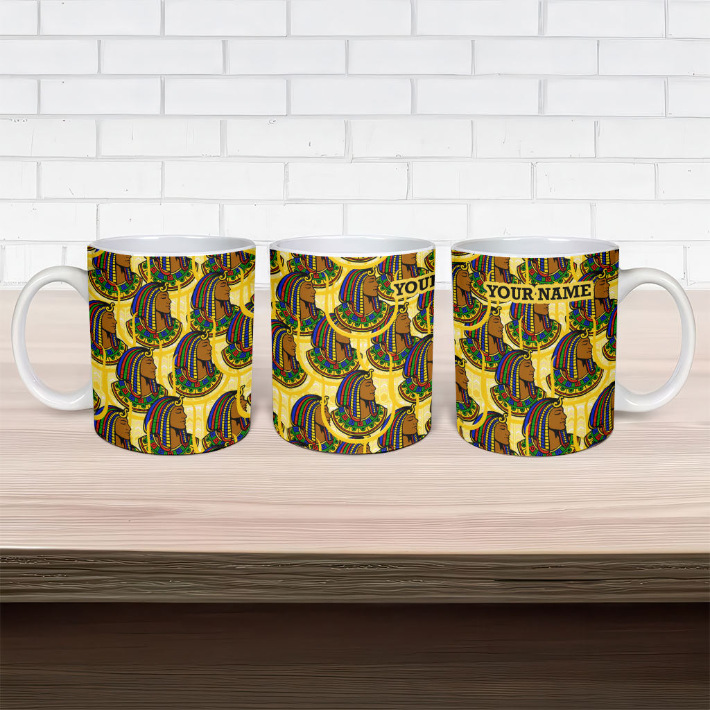 Personalized Daughters Of Isis Ceramic Mug Ancient Egyptian Goddess Pharaoh