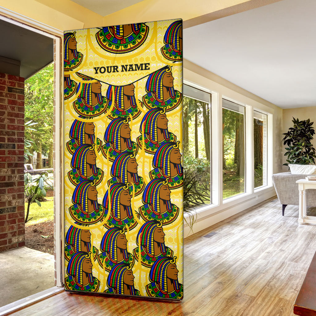 Personalized Daughters Of Isis Door Cover Ancient Egyptian Goddess Pharaoh