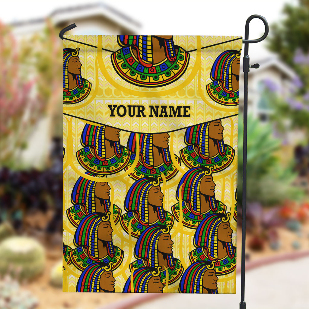 Personalized Daughters Of Isis Garden Flag Ancient Egyptian Goddess Pharaoh