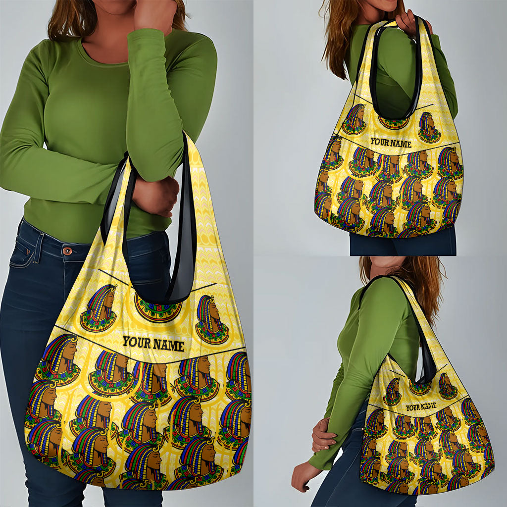 Personalized Daughters Of Isis Grocery Bag Ancient Egyptian Goddess Pharaoh