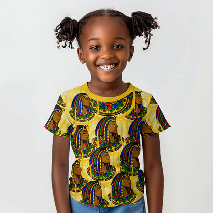 Personalized Daughters Of Isis Kid T shirt Ancient Egyptian Goddess Pharaoh