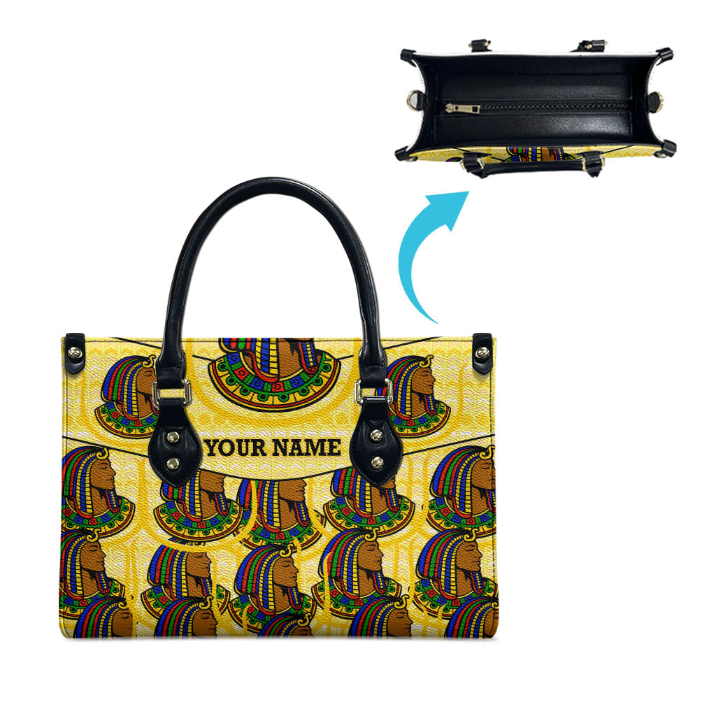 Personalized Daughters Of Isis Leather Bag Ancient Egyptian Goddess Pharaoh