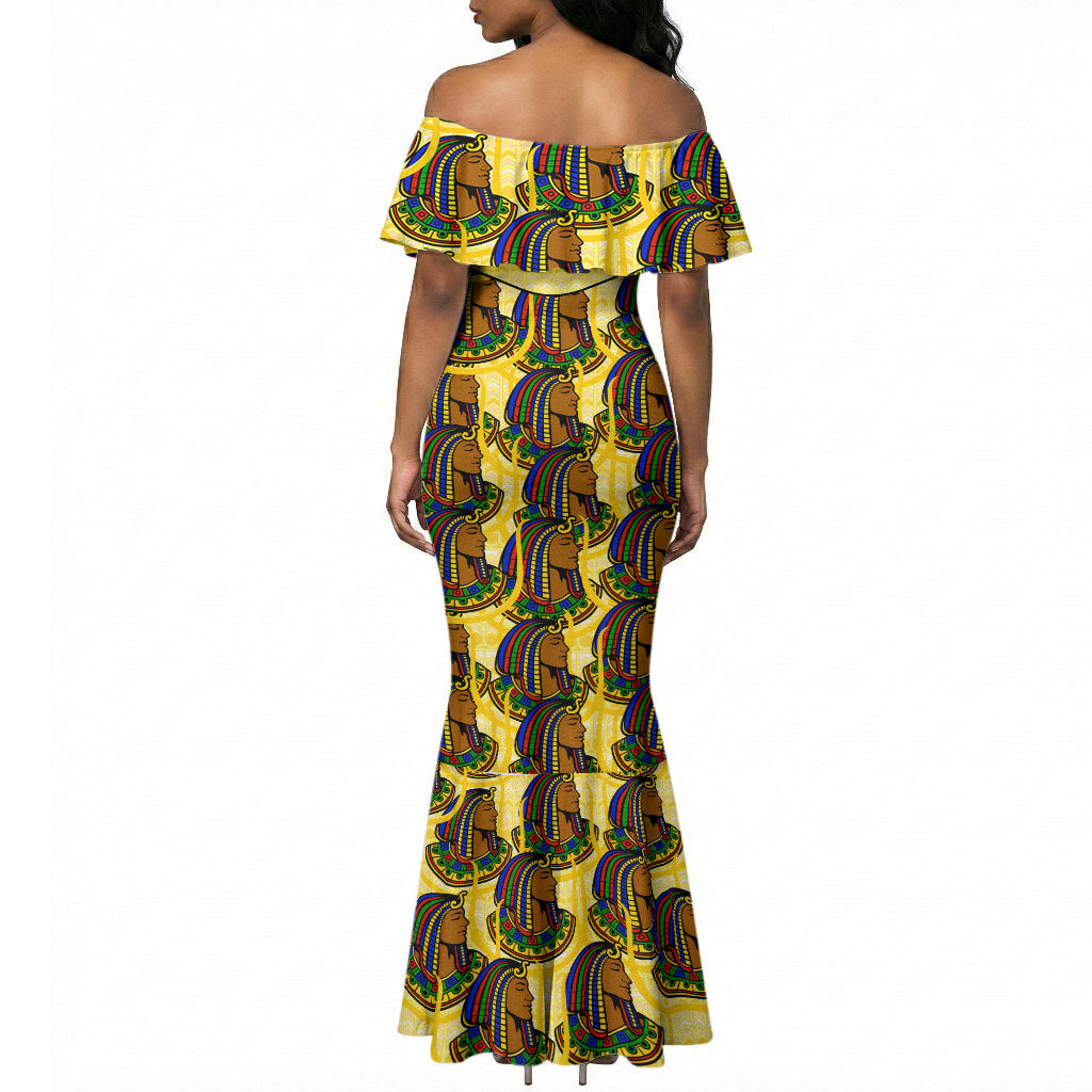 Personalized Daughters Of Isis Mermaid Dress Ancient Egyptian Goddess Pharaoh