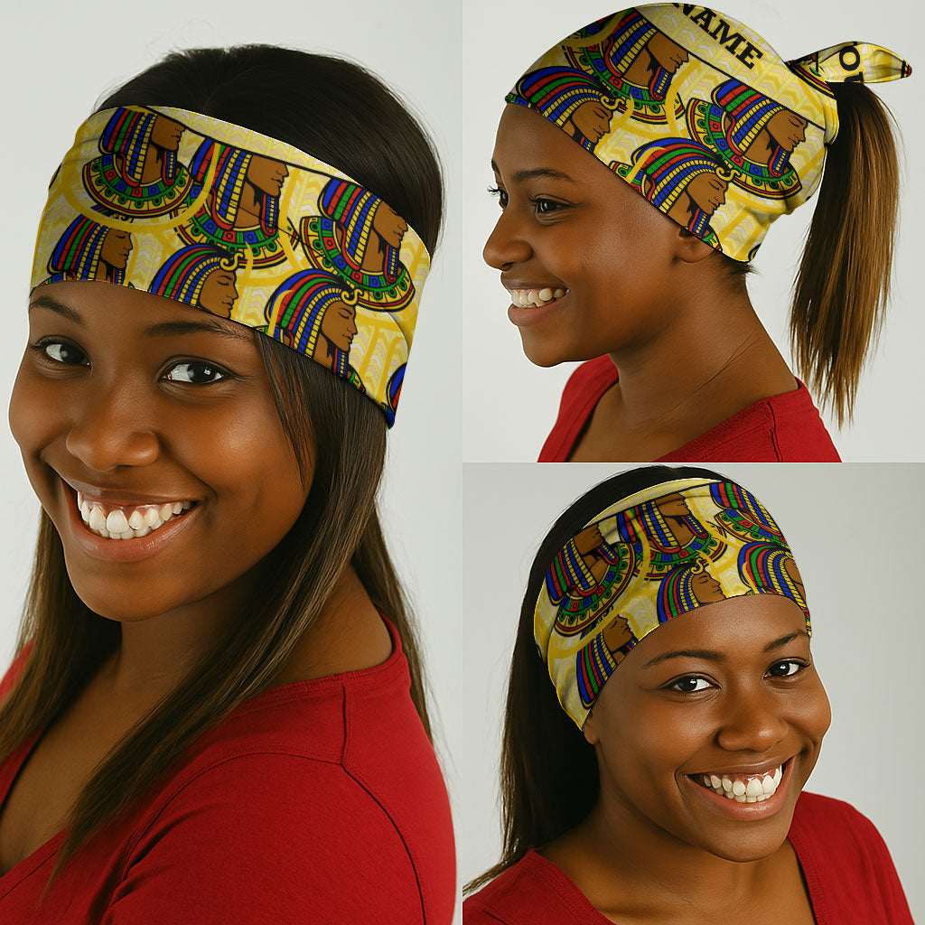 Personalized Daughters Of Isis Neck Gaiter Ancient Egyptian Goddess Pharaoh