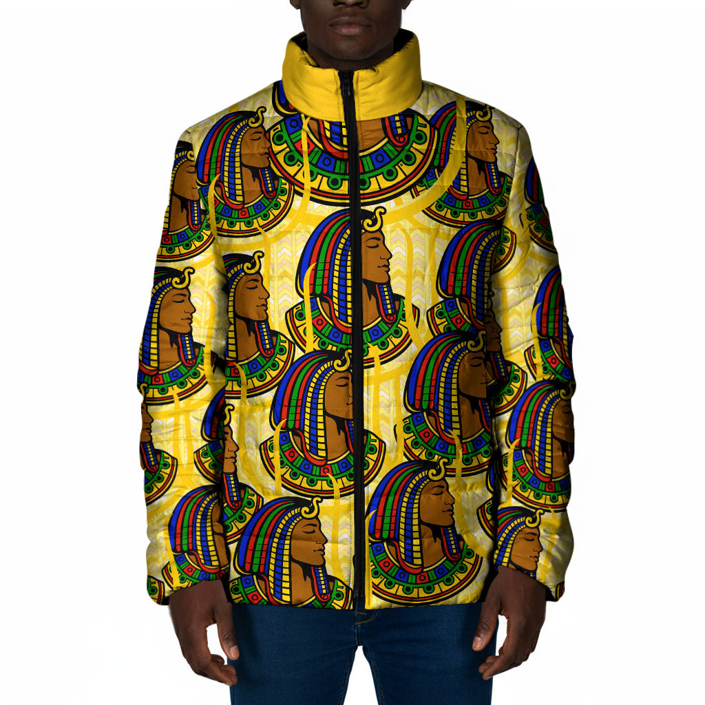 Personalized Daughters Of Isis Padded Jacket Ancient Egyptian Goddess Pharaoh