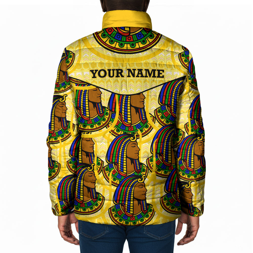 Personalized Daughters Of Isis Padded Jacket Ancient Egyptian Goddess Pharaoh