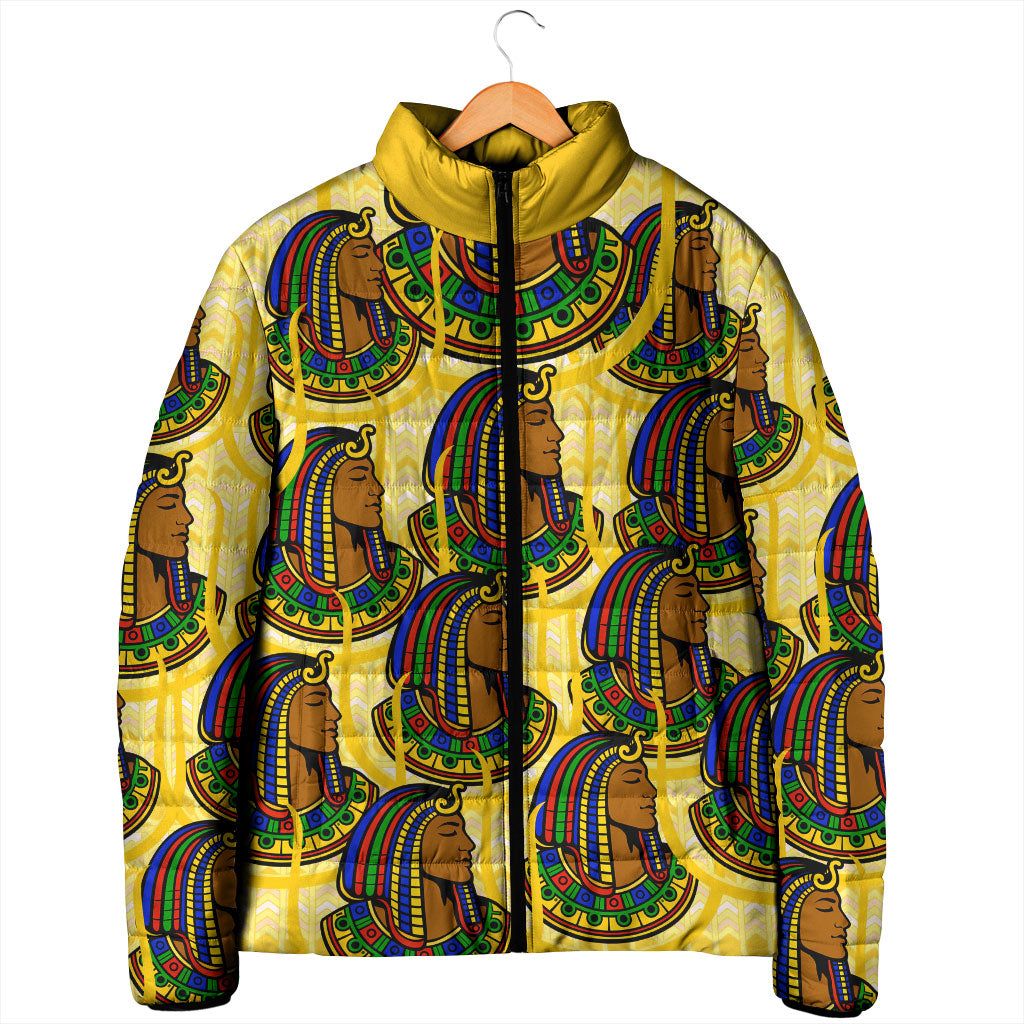 Personalized Daughters Of Isis Padded Jacket Ancient Egyptian Goddess Pharaoh