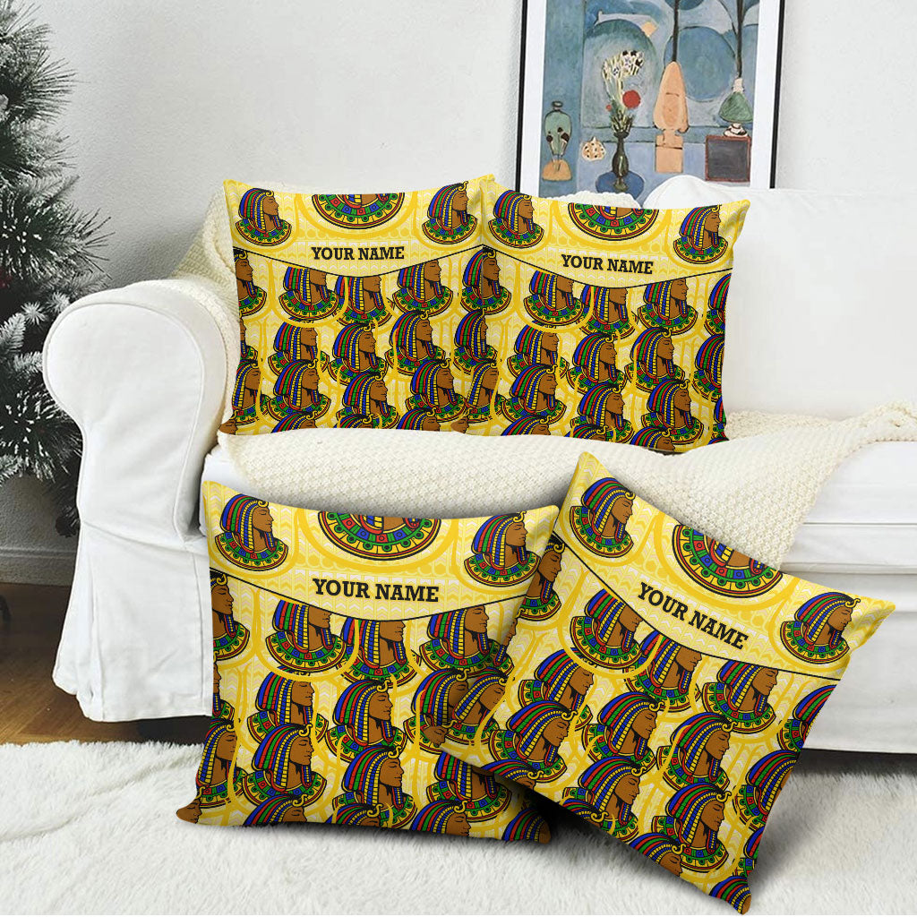 Personalized Daughters Of Isis Pillow Cover Ancient Egyptian Goddess Pharaoh