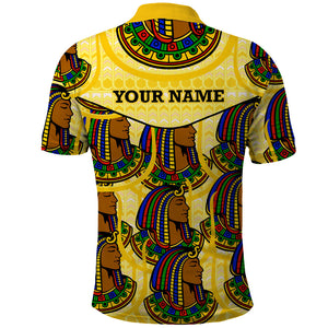 Personalized Daughters Of Isis Polo Shirt Ancient Egyptian Goddess Pharaoh