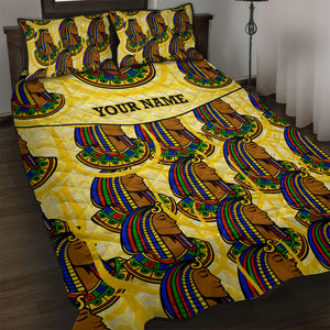 Personalized Daughters Of Isis Quilt Bed Set Ancient Egyptian Goddess Pharaoh