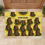 Personalized Daughters Of Isis Rubber Doormat Ancient Egyptian Goddess Pharaoh