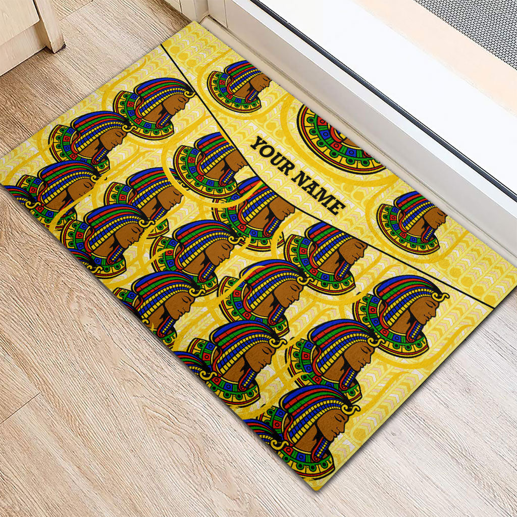 Personalized Daughters Of Isis Rubber Doormat Ancient Egyptian Goddess Pharaoh