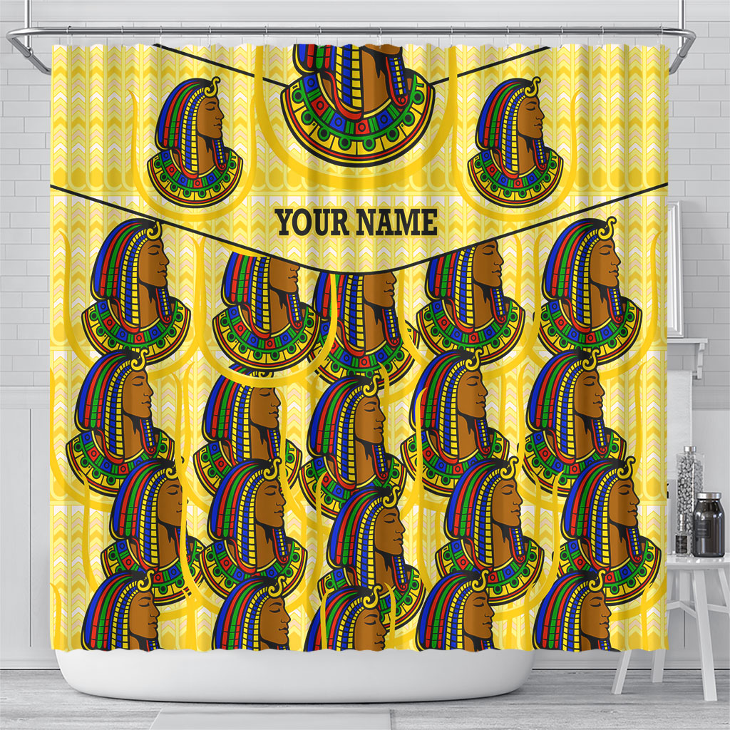 Personalized Daughters Of Isis Shower Curtain Ancient Egyptian Goddess Pharaoh