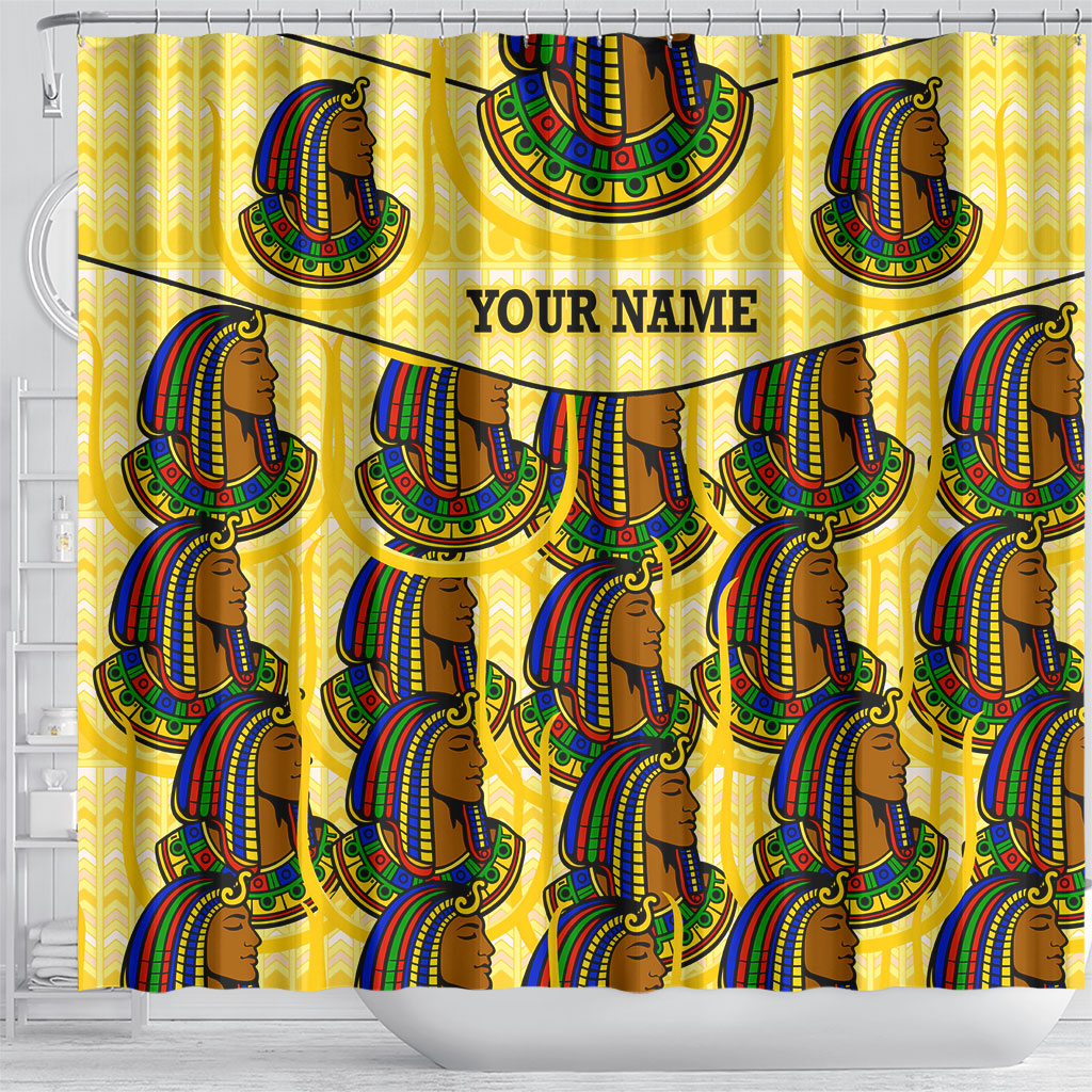 Personalized Daughters Of Isis Shower Curtain Ancient Egyptian Goddess Pharaoh