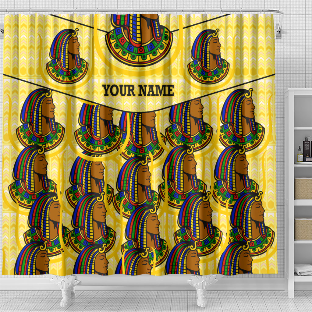 Personalized Daughters Of Isis Shower Curtain Ancient Egyptian Goddess Pharaoh