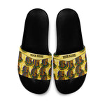 Personalized Daughters Of Isis Slide Sandals Ancient Egyptian Goddess Pharaoh