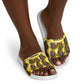Personalized Daughters Of Isis Slide Sandals Ancient Egyptian Goddess Pharaoh