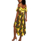 Personalized Daughters Of Isis Summer Maxi Dress Ancient Egyptian Goddess Pharaoh