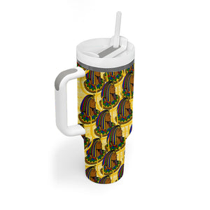Personalized Daughters Of Isis Tumbler With Handle Ancient Egyptian Goddess Pharaoh