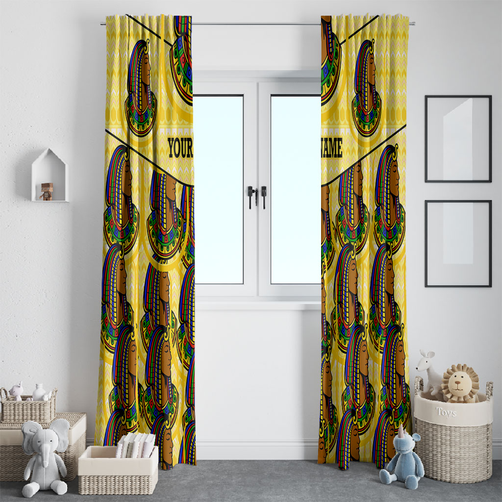 Personalized Daughters Of Isis Window Curtain Ancient Egyptian Goddess Pharaoh