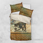 Daughters Of Isis Bedding Set Eye Of Horus Ancient Egyptian Goddess - Vintage Parchment Art