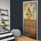 Daughters Of Isis Door Cover Eye Of Horus Ancient Egyptian Goddess - Vintage Parchment Art