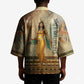 Daughters Of Isis Kimono Eye Of Horus Ancient Egyptian Goddess - Vintage Parchment Art