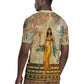 Daughters Of Isis Rugby Jersey Eye Of Horus Ancient Egyptian Goddess - Vintage Parchment Art