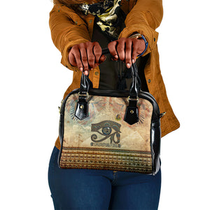 Daughters Of Isis Shoulder Handbag Eye Of Horus Ancient Egyptian Goddess - Vintage Parchment Art
