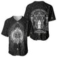 Ordo Templi Orientis Occult Symbolism Baseball Jersey Esoteric Alchemy Sacred Geometry Black