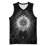 Ordo Templi Orientis Occult Symbolism Basketball Jersey Esoteric Alchemy Sacred Geometry Black