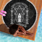 Ordo Templi Orientis Occult Symbolism Beach Blanket Esoteric Alchemy Sacred Geometry Black