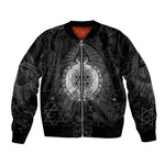 Ordo Templi Orientis Occult Symbolism Bomber Jacket Esoteric Alchemy Sacred Geometry Black