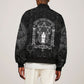 Ordo Templi Orientis Occult Symbolism Bomber Jacket Esoteric Alchemy Sacred Geometry Black