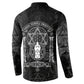 Ordo Templi Orientis Occult Symbolism Button Sweatshirt Esoteric Alchemy Sacred Geometry Black