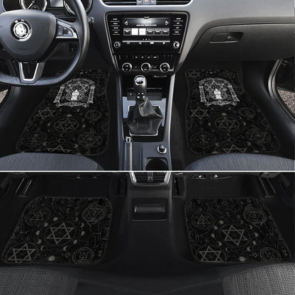 Ordo Templi Orientis Occult Symbolism Car Mats Esoteric Alchemy Sacred Geometry Black