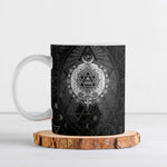 Ordo Templi Orientis Occult Symbolism Ceramic Mug Esoteric Alchemy Sacred Geometry Black