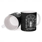 Ordo Templi Orientis Occult Symbolism Ceramic Mug Esoteric Alchemy Sacred Geometry Black