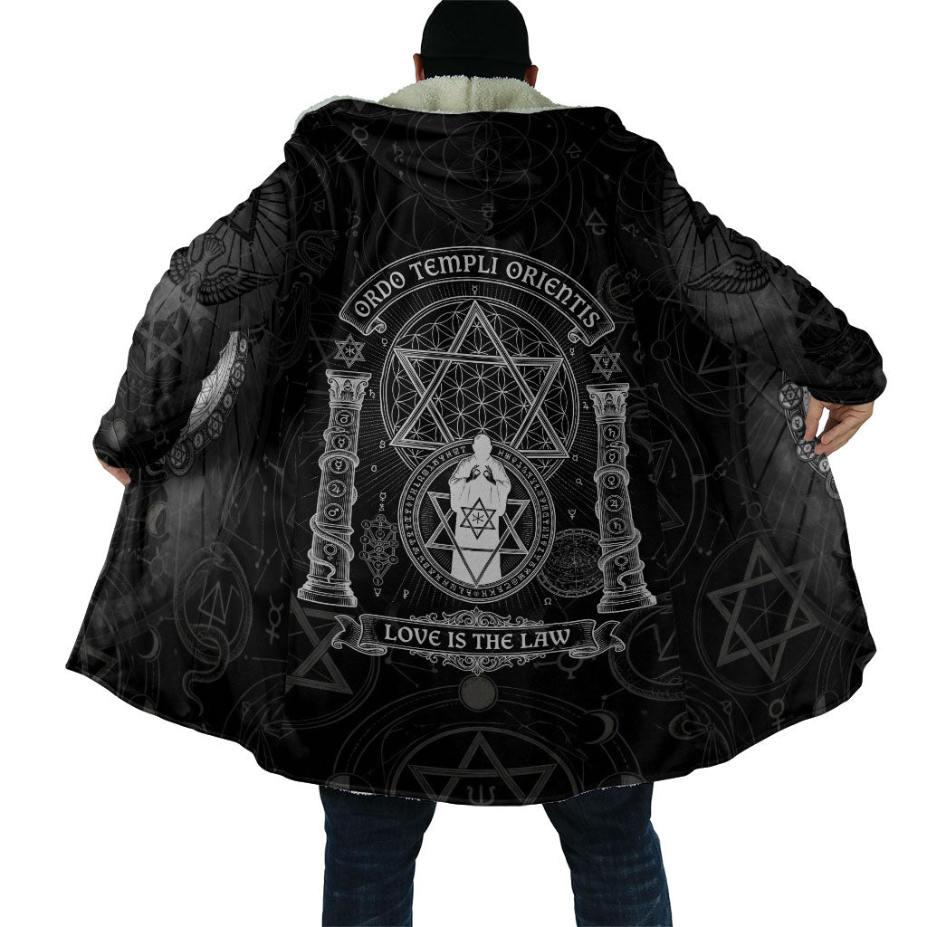 Ordo Templi Orientis Occult Symbolism Cloak Esoteric Alchemy Sacred Geometry Black